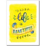 What is Beauty: Life is beautiful - Banner BAN671